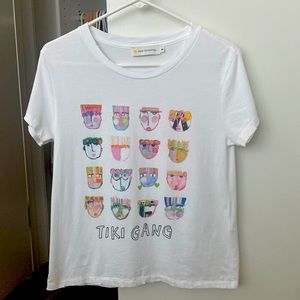Kerri Rosenthal tiki gang t-shirt in like new condition!